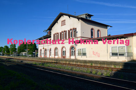 Maikammer/Kirrweiler Eisenbahn - Bahnhof - Bahnhofsgebäude