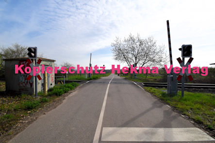 Neustadt Wstr.-Mußbach Eisenbahn - Bahnübergang Bü 2,4 - Am Hasenstein