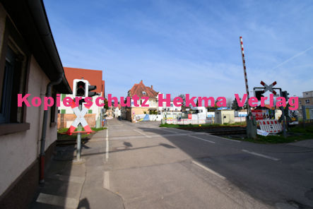 Neustadt Wstr.-Mußbach Eisenbahn - Bahnübergang Bü 1,7 - Kurpfalzstraße