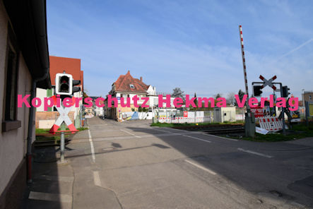 Neustadt Wstr.-Mußbach Eisenbahn - Bahnübergang Bü 1,7 - Kurpfalzstraße