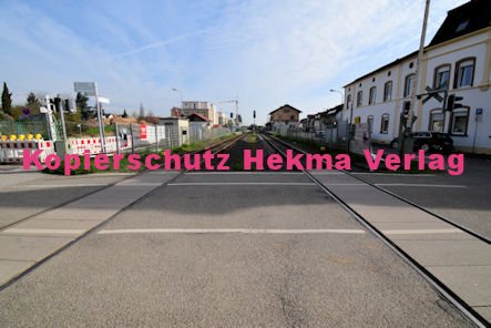 Neustadt Wstr.-Mußbach Eisenbahn - Bahnübergang Bü 1,7 - Kurpfalzstraße