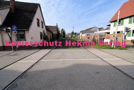Neustadt Wstr.-Mußbach Eisenbahn - Bahnübergang Bü 1,7 - Kurpfalzstraße