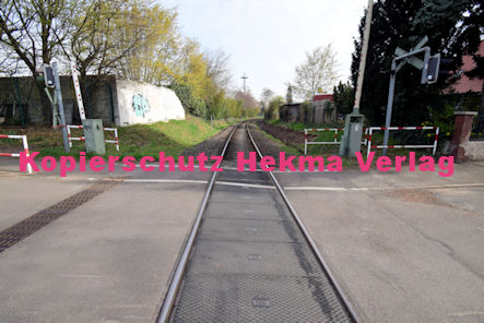 Neustadt Wstr.-Mußbach Eisenbahn - Bahnübergang Bü 1,4 - Röhrweidenweg