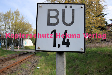 Neustadt Wstr.-Mußbach Eisenbahn - Bahnübergang Bü 1,4 - Röhrweidenweg