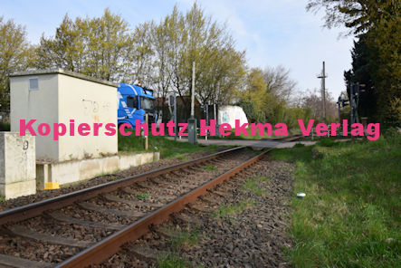 Neustadt Wstr.-Mußbach Eisenbahn - Bahnübergang Bü 1,4 - Röhrweidenweg