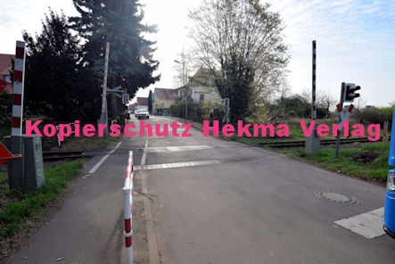 Neustadt Wstr.-Mußbach Eisenbahn - Bahnübergang Bü 1,4 - Röhrweidenweg
