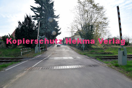 Neustadt Wstr.-Mußbach Eisenbahn - Bahnübergang Bü 1,4 - Röhrweidenweg