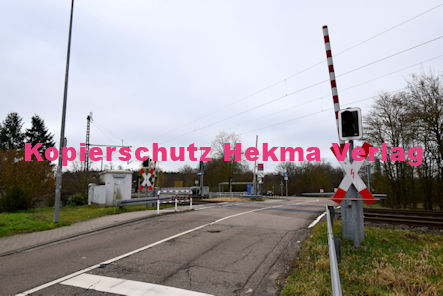 Rülzheim - Eisenbahn - Rülzheim Bahnübergang Rülzheim III 1276 Bü 37,627 - Alte Mühlgasse (Freizeitzentrum)