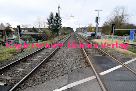 Rülzheim - Eisenbahn - Rülzheim Bahnübergang Rülzheim III 1276 Bü 37,627 - Alte Mühlgasse (Freizeitzentrum)