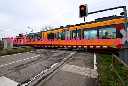 Rülzheim - Eisenbahn - Rülzheim Bahnübergang Rülzheim II 1274 Bü 36,865 - Bahnhofstraße/L493