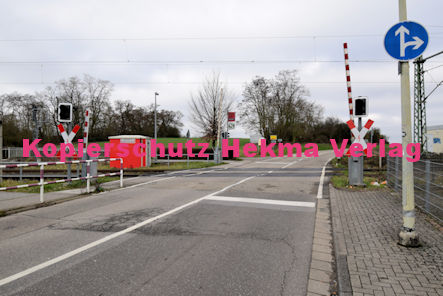 Rülzheim - Eisenbahn - Rülzheim Bahnübergang Rülzheim I 1272 Bü 36,137 - Bahnhofstraße/L540