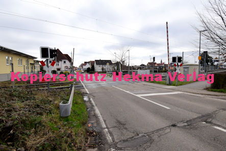 Rülzheim - Eisenbahn - Rülzheim Bahnübergang Rülzheim I 1272 Bü 36,137 - Bahnhofstraße/L540