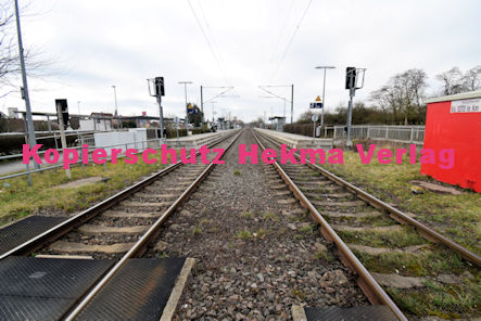 Rülzheim - Eisenbahn - Rülzheim Bahnübergang Rülzheim I 1272 Bü 36,137 - Bahnhofstraße/L540