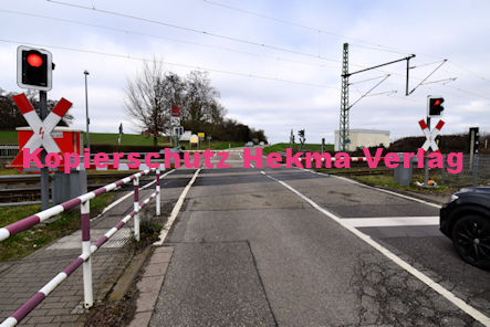 Rülzheim - Eisenbahn - Rülzheim Bahnübergang Rülzheim I 1272 Bü 36,137 - Bahnhofstraße/L540