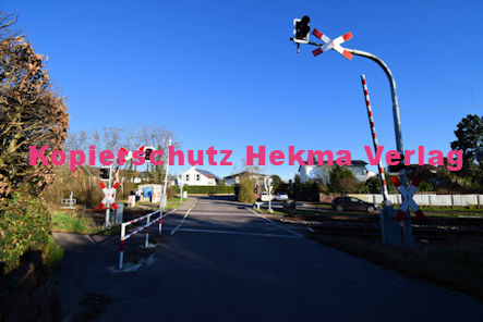 Speyer Eisenbahn - Bahnübergang Speyer - Bü Speyer 3 km 10,726 Alte Schwegenheimer Straße