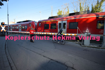 Speyer Eisenbahn - Bahnübergang Speyer - Bü Speyer 1 km 9,857 Mühlturmstraße