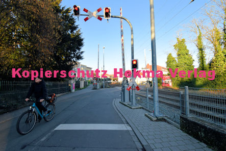 Speyer Eisenbahn - Bahnübergang Speyer - Bü Speyer 1 km 9,857 Mühlturmstraße
