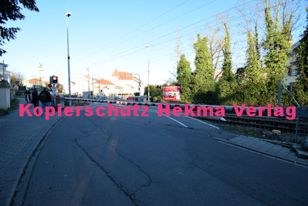 Speyer Eisenbahn - Bahnübergang Speyer - Bü Speyer 1 km 9,857 Mühlturmstraße