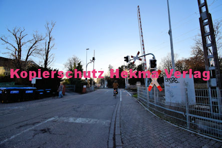 Speyer Eisenbahn - Bahnübergang Speyer - Bü Speyer 1 km 9,857 Mühlturmstraße