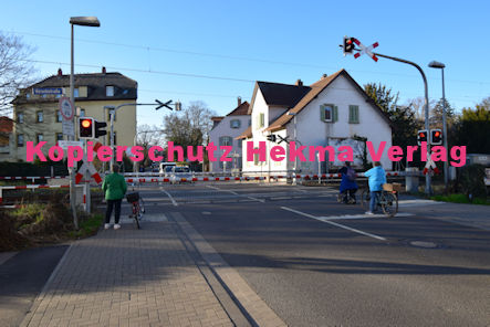 Speyer Eisenbahn - Bahnübergang Speyer - Bü Speyer Schützenstraße