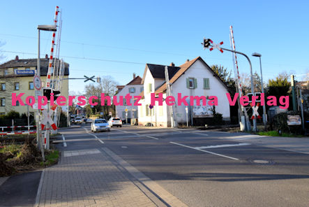 Speyer Eisenbahn - Bahnübergang Speyer - Bü Speyer Schützenstraße