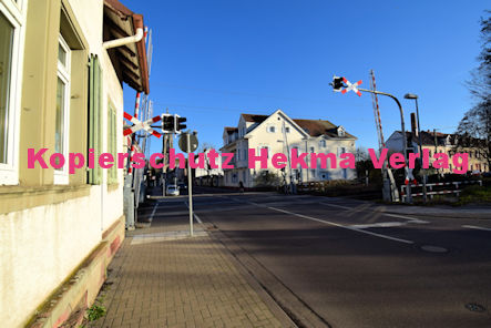 Speyer Eisenbahn - Bahnübergang Speyer - Bü Speyer Schützenstraße