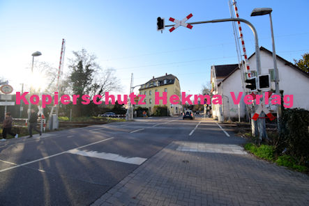 Speyer Eisenbahn - Bahnübergang Speyer - Bü Speyer Schützenstraße