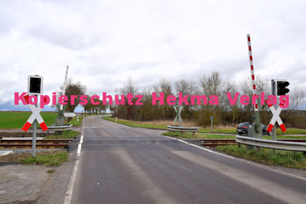 Winden (Pfalz) Eisenbahn - Winden K 12 - Bahnübergang BÜ 1,3 Steinweilerer Straße