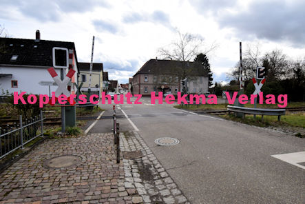 Barbelroth (Pfalz) Eisenbahn - Barbelroth Bahnübergang BÜ 4,8 - Hauptstraße/L544