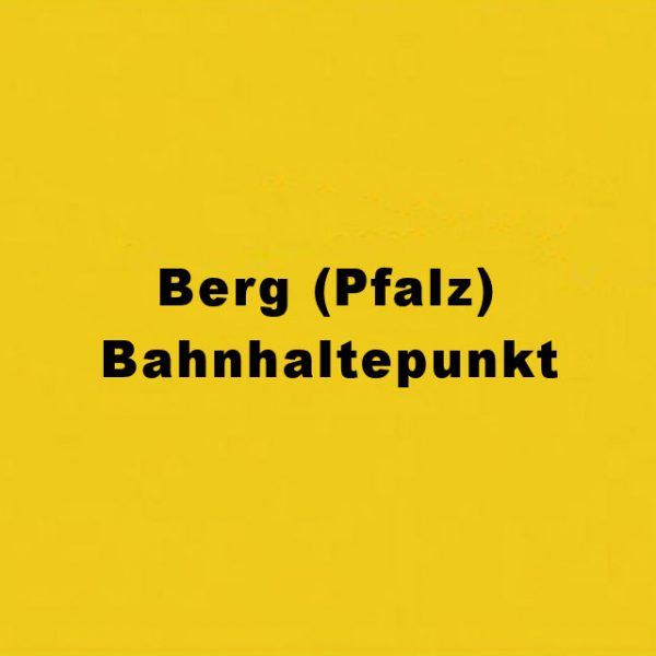 Berg (Pfalz) Bahnhaltepunkt