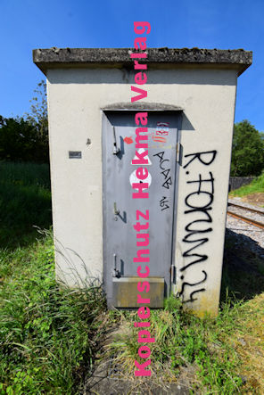 Berg Pfalz Eisenbahn - Berg Bahnübergang - Bü Berg V km 59,194 - Damm
