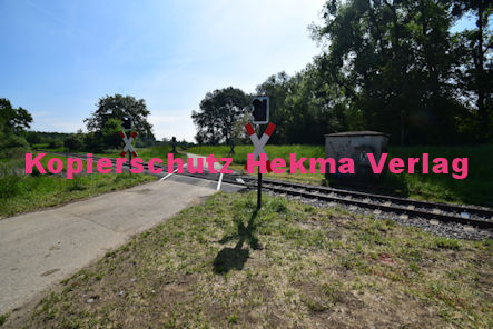 Berg Pfalz Eisenbahn - Berg Bahnübergang - Bü Berg V km 59,194 - Damm