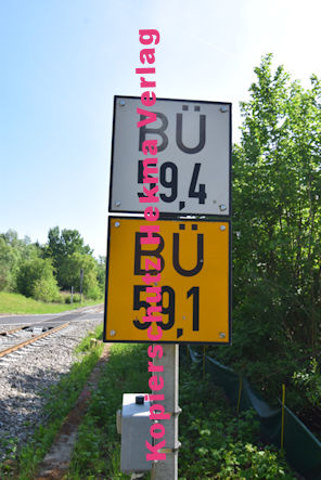 Berg Pfalz Eisenbahn - Berg Bahnübergang - 1318 Bü Berg VI km 59,411 - Ludwigstraße