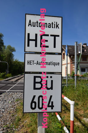 Berg Pfalz Eisenbahn - Berg Bahnübergang - Bü 60,4 - Ziegelackerweg
