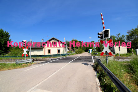 Berg Pfalz Eisenbahn - Berg Bahnübergang - Bü 60,4 - Ziegelackerweg