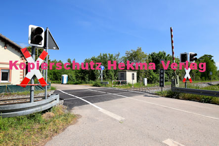 Berg Pfalz Eisenbahn - Berg Bahnübergang - Bü 60,4 - Ziegelackerweg