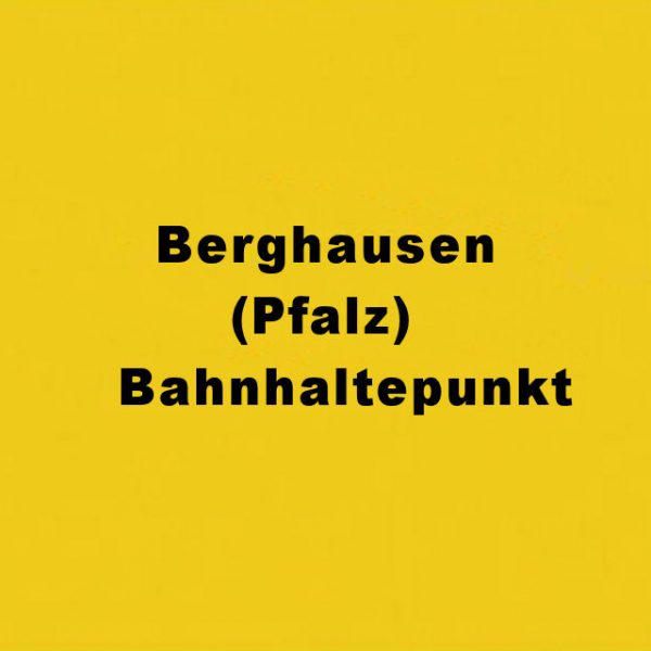 Berghausen (Pfalz) Bahnhaltepunkt