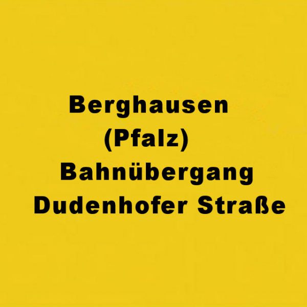 Berghausen Pfalz Dudenhofer Straße