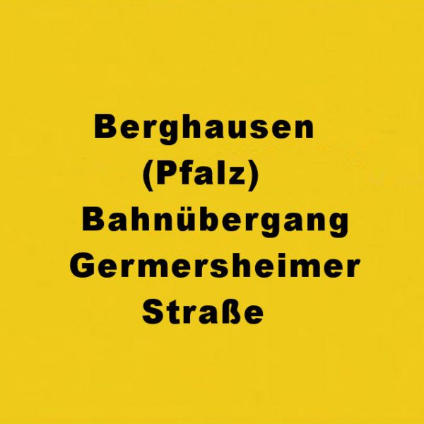 Berghausen Pfalz Germersheimer Straße
