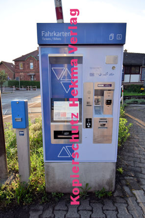 Edesheim Eisenbahn - Bahnhof Edesheim - Fahrkartenautomat