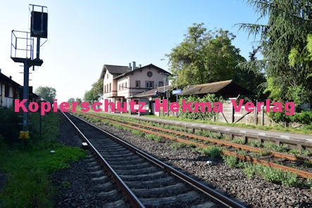Edesheim Eisenbahn - Bahnhof Edesheim - Bahnhofsgelände