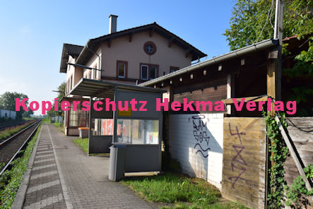 Edesheim Eisenbahn - Bahnhof Edesheim - Bahnhofsgebäude