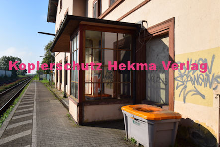 Edesheim Eisenbahn - Bahnhof Edesheim - Bahnhofsgebäude