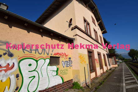 Edesheim Eisenbahn - Bahnhof Edesheim - Bahnhofsgebäude