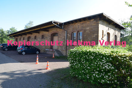 Edesheim Eisenbahn - Bahnhof Edesheim - Bahnschuppen Güterabfertigung