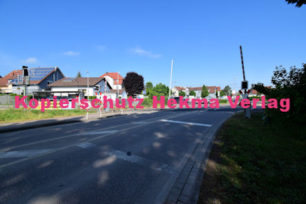 Hagenbach Eisenbahn - Hagenbach Bahnübergang Rheinstraße/Bahnhofstraße - 1306 Bü Hagenbach II 54,278