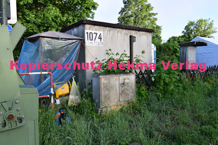 Insheim (Pfalz) - Eisenbahn - Insheim Bahnübergang 1074 km 23,839 Bü 23,8 - Bahnhofstraße