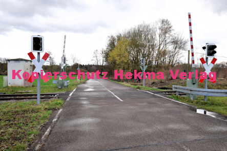 Kapsweyer (Pfalz) Eisenbahn - Kapsweyer - Bahnübergang 1120 Bü 39,8 - Bahnhofstraße