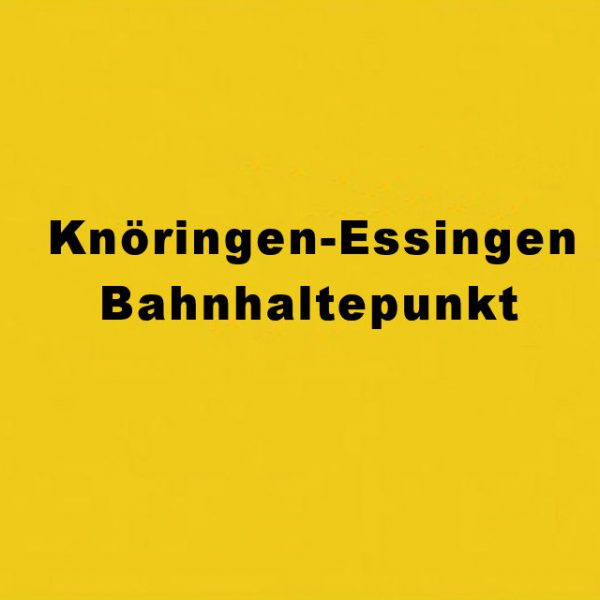 Knöringen-Essingen Bahnhaltepunkt