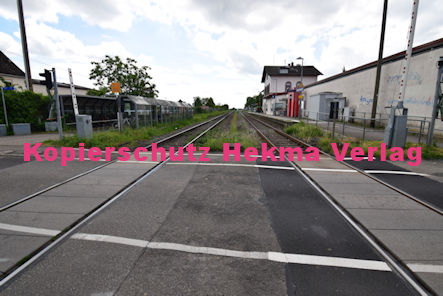Maikammer/Kirrweiler - Eisenbahn - Bahnübergang Bü 5,8 - Hauptstraße